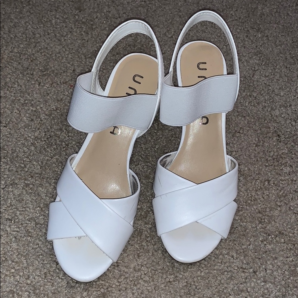 white heels